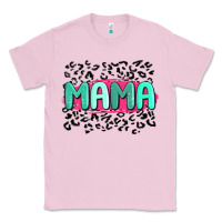 Bubblegum Pink mama leopard Classic Tee - MaliasSmallBusiness