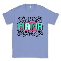 Colony Blue mama leopard Classic Tee - MaliasSmallBusiness
