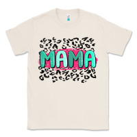Natural mama leopard Classic Tee - MaliasSmallBusiness