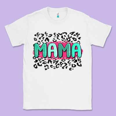 Mama Leopard Classic Tee Designed By Maliassmallbusiness