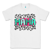 White mama leopard Classic Tee - MaliasSmallBusiness