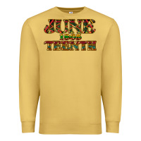 Antique Gold Juneteenth 1865 Premium Sweatshirt - HowdyJamesFarm