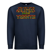 Navy Juneteenth 1865 Premium Sweatshirt - HowdyJamesFarm
