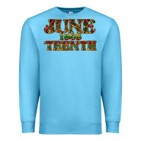 Ocean Blue Juneteenth 1865 Premium Sweatshirt - HowdyJamesFarm