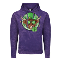 Cloud Purple st. patrick's day heifer Vintage Hoodie - MaliasSmallBusiness