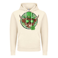 Vintage Artic st. patrick's day heifer Vintage Hoodie - MaliasSmallBusiness