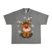 Tornado Christmas reindeer Urban Heavy Tee - MaliasSmallBusiness