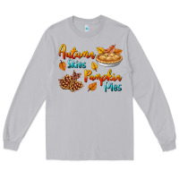 Moon Dust Autumn Skies Pumpkin Pies Long Sleeve Tee - BundleAndBundleShop