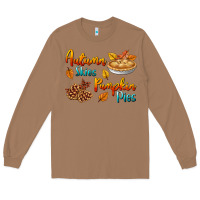 Autumn Skies Pumpkin Pies Long Sleeve Tee | Teevron