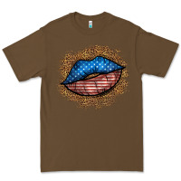 Cacao western 4 of july lips Premium Tee - BundleAndBundleShop