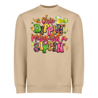 Mushroom chip dippin' margarita sippin' Heavyweight Sweatshirt - LillyAllenDesigns