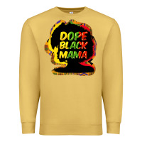 Antique Gold Dope black mama Premium Sweatshirt - HowdyJamesFarm