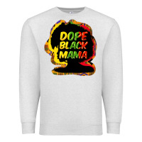 Oatmeal Heather Dope black mama Premium Sweatshirt - HowdyJamesFarm