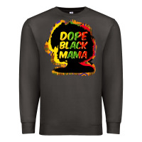Smoke Dope black mama Premium Sweatshirt - HowdyJamesFarm