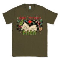 Army Green one merry para Classic Tee - MaliasSmallBusiness