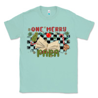Seafoam one merry para Classic Tee - MaliasSmallBusiness