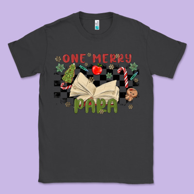 One Merry Para Classic Tee Designed By Maliassmallbusiness