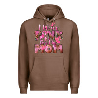 Chestnut i wear pink for my mom Premium Hoodie - CowGirlArtShop