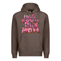 Coffee i wear pink for my mom Premium Hoodie - CowGirlArtShop