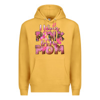 Mustard i wear pink for my mom Premium Hoodie - CowGirlArtShop