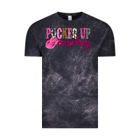Cloud Black pucker up cowboy Vintage Tee - NancyCooperArtShop