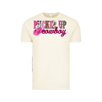 Vintage Arctic pucker up cowboy Vintage Tee - NancyCooperArtShop