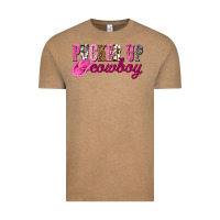 Vintage Coffee pucker up cowboy Vintage Tee - NancyCooperArtShop