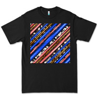 Black western america seamless pattern Premium Tee - BundleAndBundleShop