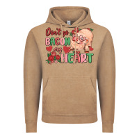 Vintage Coffee don't go bacon my heart Vintage Hoodie - MaliasSmallBusiness