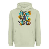 Matcha Super mom super wife super tired Heavyweight Hoodie - CowGirlArtShop
