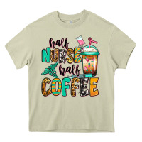 Mossy half nurse half coffee Heavy Core Tee - Jasminsmagicworld