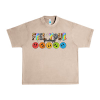 French Oak feel your feelings Urban Heavy Tee - NancyCooperArtShop