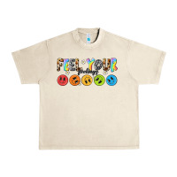 Sandshell feel your feelings Urban Heavy Tee - NancyCooperArtShop