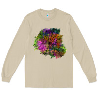 Mushroom halloween spider web for patches Long Sleeve Tee - BundleAndBundleShop