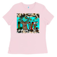 Bubblegum Pink christmas love Ladies Tee - JahusDesignShop