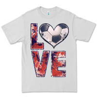Dove Grey soccer love Premium Tee - JahusDesignShop