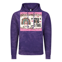 Cloud Purple it takes a big to shape little minds Vintage Hoodie - MaliasSmallBusiness