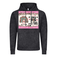 It Takes A Big To Shape Little Minds Vintage Hoodie | Teevron
