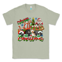 Matcha Merry Christmas  tractor Classic Tee - CowhideDigitalArt