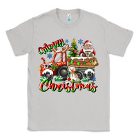 Moon Dust Merry Christmas  tractor Classic Tee - CowhideDigitalArt