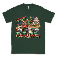 Sports Green Merry Christmas  tractor Classic Tee - CowhideDigitalArt