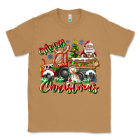 Toasted Coconut Merry Christmas  tractor Classic Tee - CowhideDigitalArt