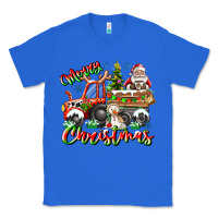 True Royal Merry Christmas  tractor Classic Tee - CowhideDigitalArt