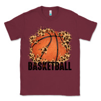 Burgundy custom name basketball Classic Tee - MaliasSmallBusiness