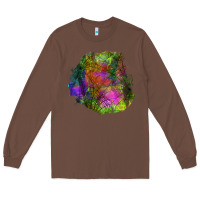Chestnut halloween spider web for patches Long Sleeve Tee - BundleAndBundleShop