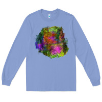 Colony Blue halloween spider web for patches Long Sleeve Tee - BundleAndBundleShop