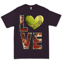 Plum softball love Premium Tee - JahusDesignShop