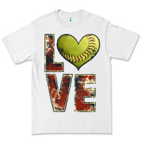 White softball love Premium Tee - JahusDesignShop
