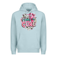 Blue Mist find a cure cancer awareness Premium Hoodie - CowGirlArtShop