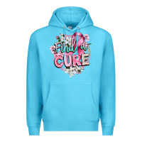 Ocean Blue find a cure cancer awareness Premium Hoodie - CowGirlArtShop